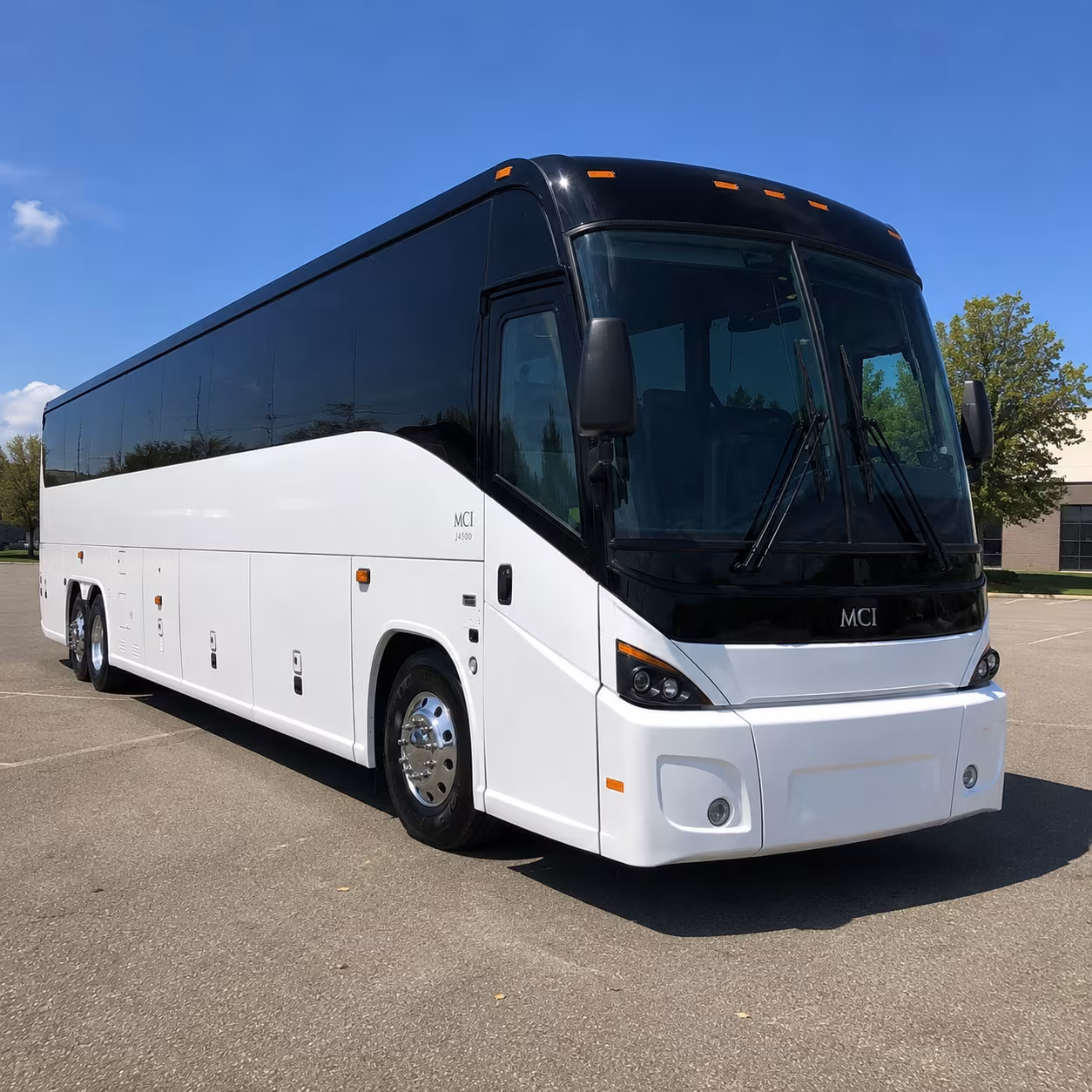 manchester 45 passenger charter bus