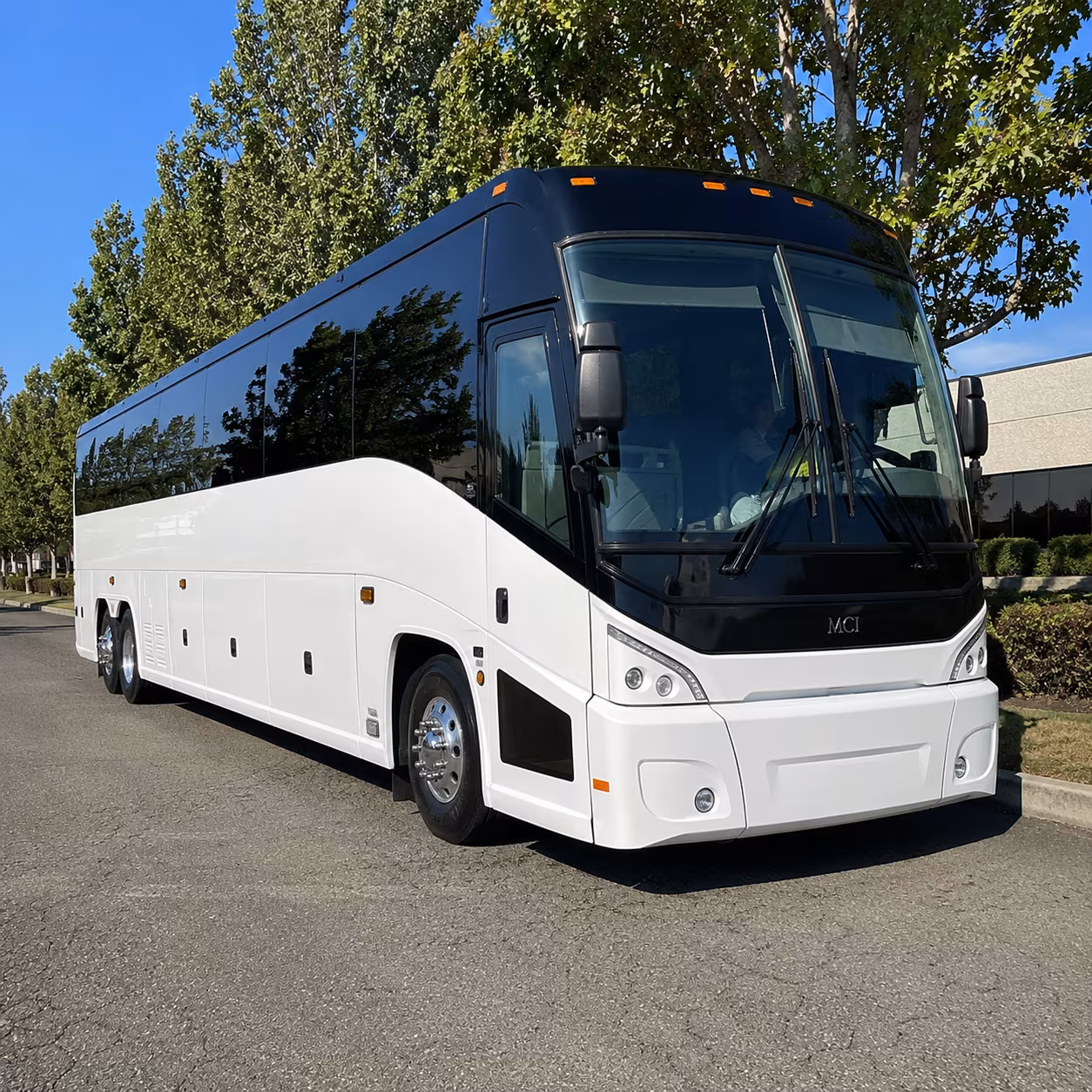 manchester 50 passenger charter bus