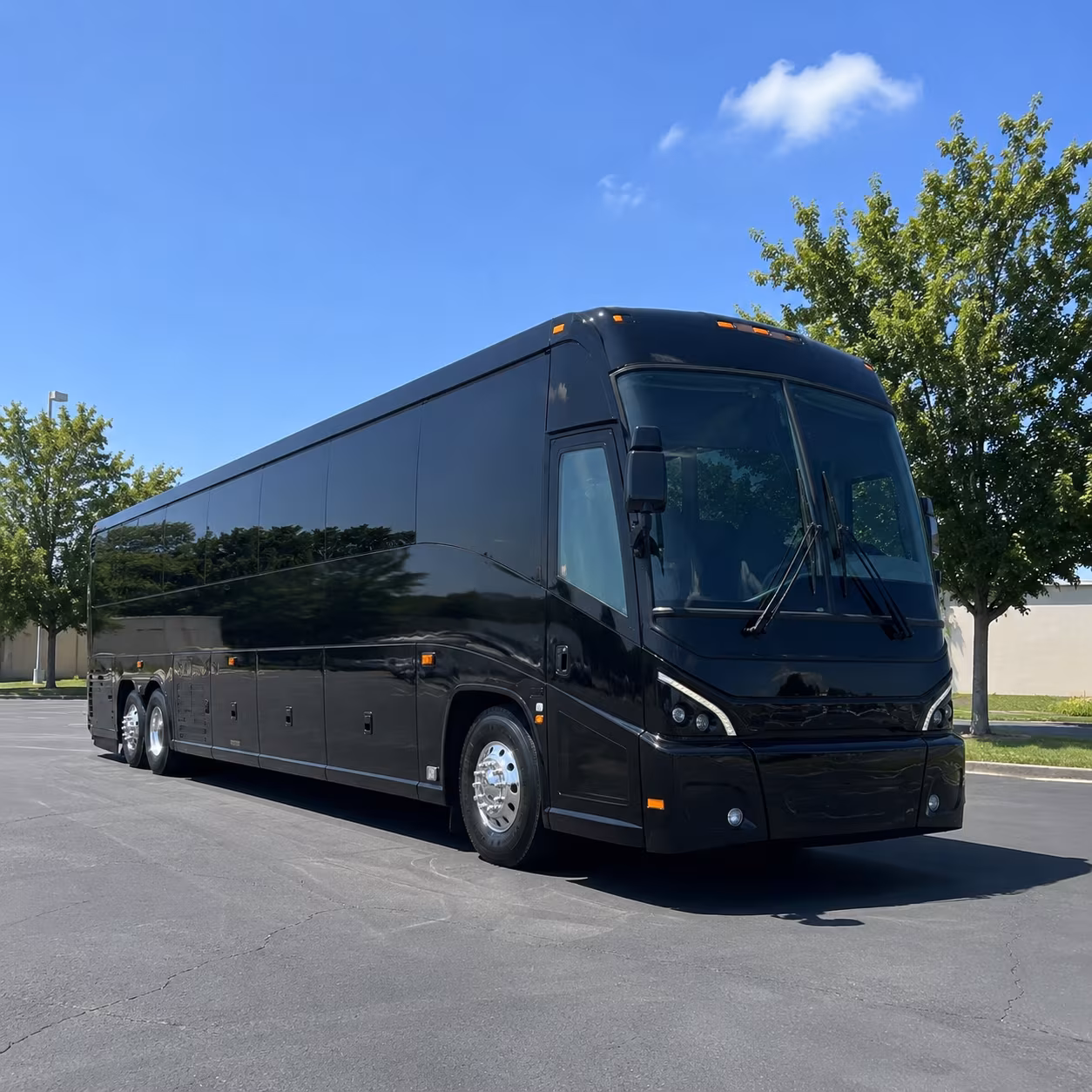 manchester 56 passenger charter bus