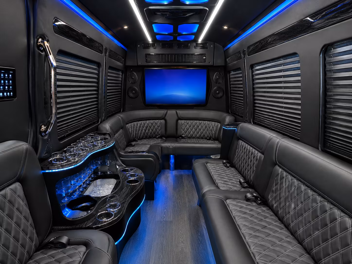 manchester birthday party transportation onboard seating