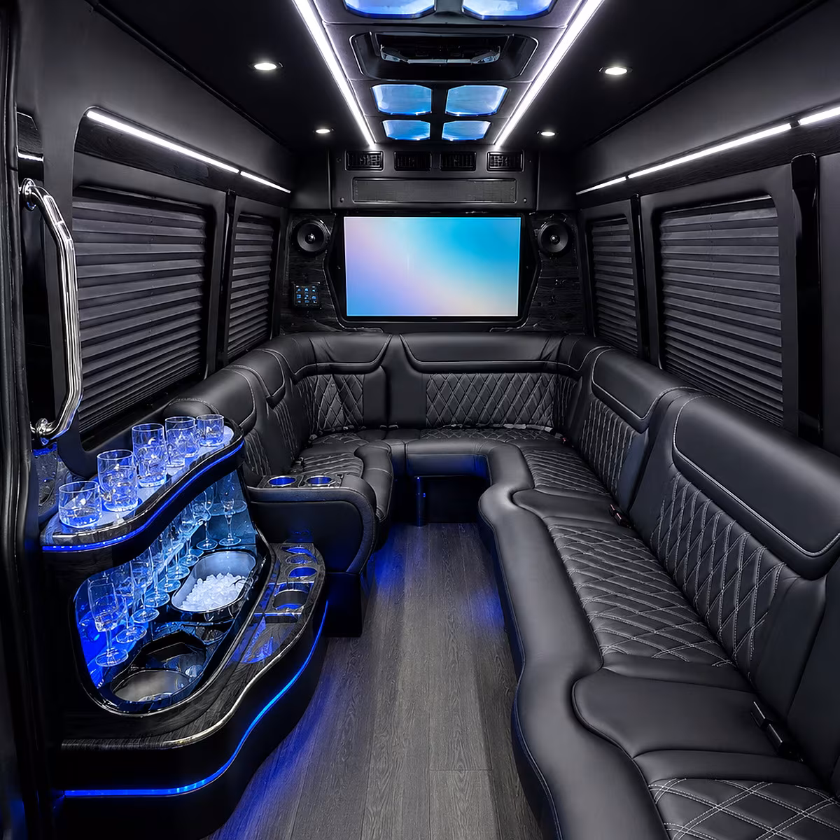 manchester concert party bus rental