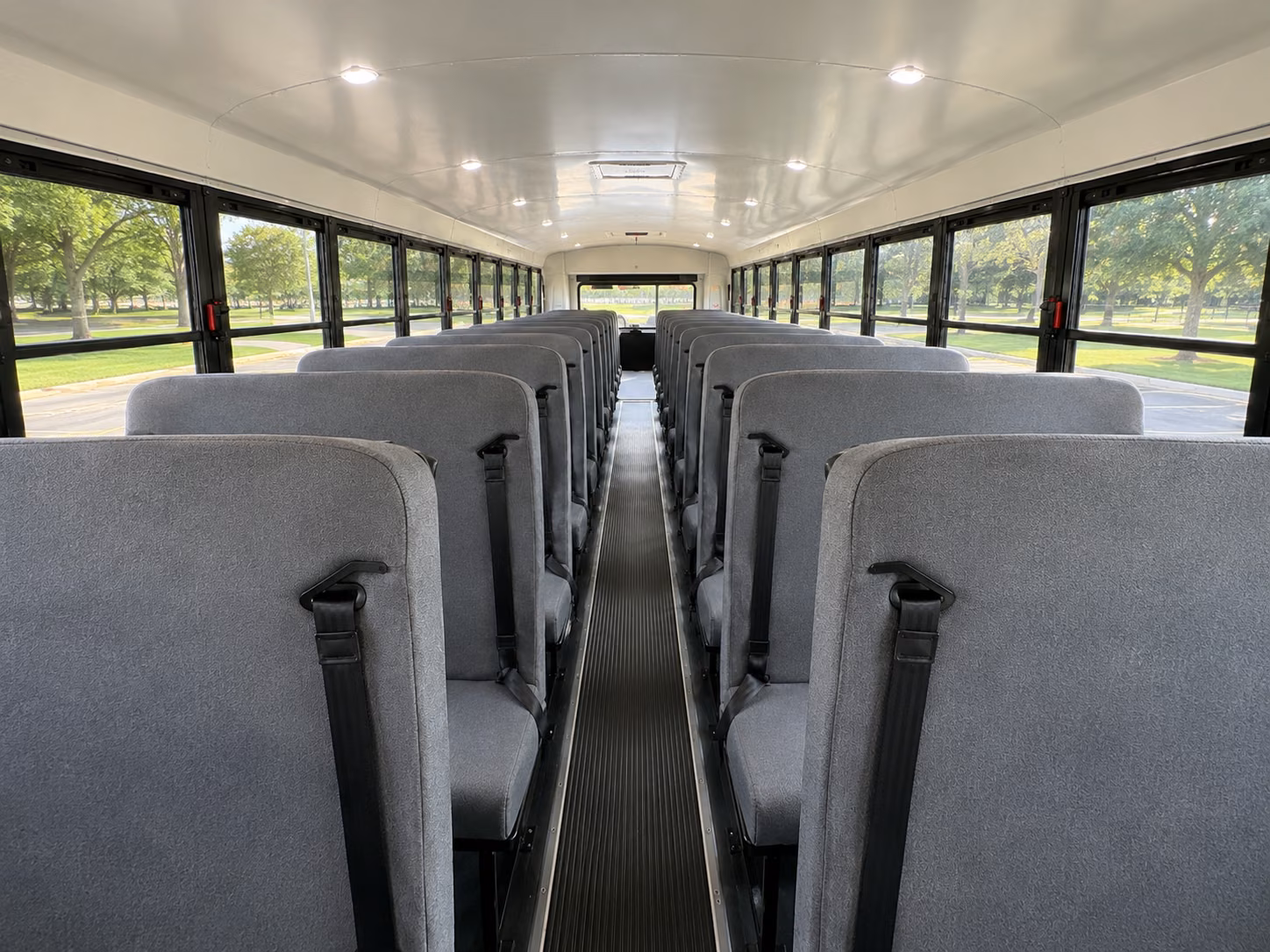 manchester school bus inside