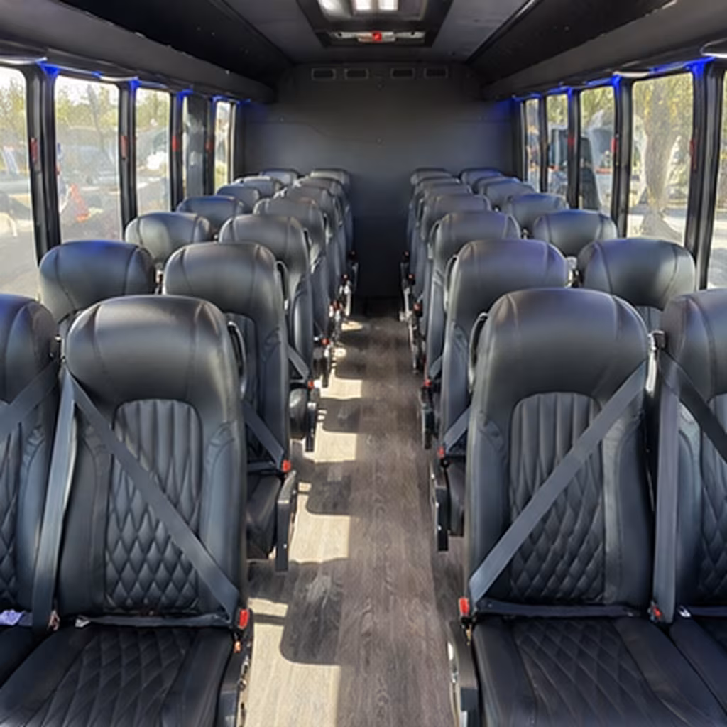 minibuses for smaller manchester wedding groups and bridal parties